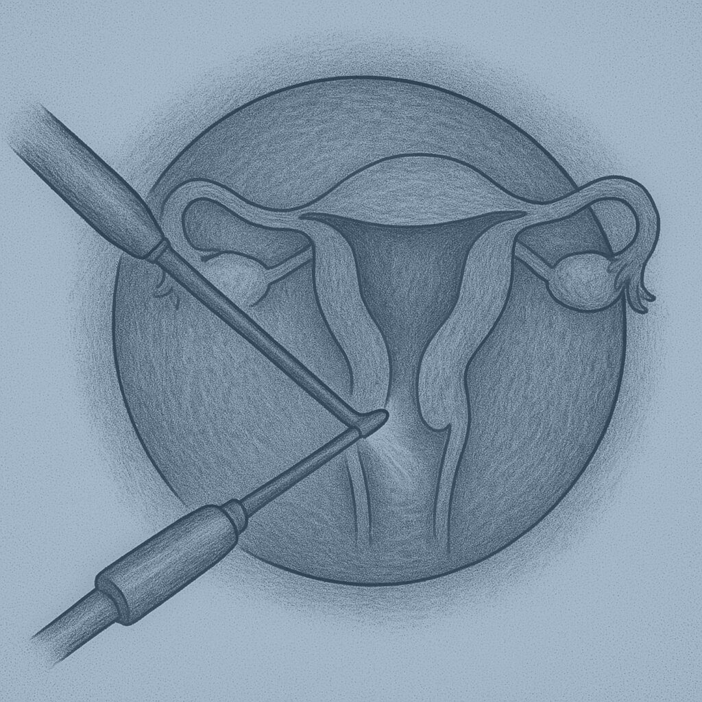 Hysteroscopy diagnostic and therapeutic procedure at Genesis Athens fertility center.