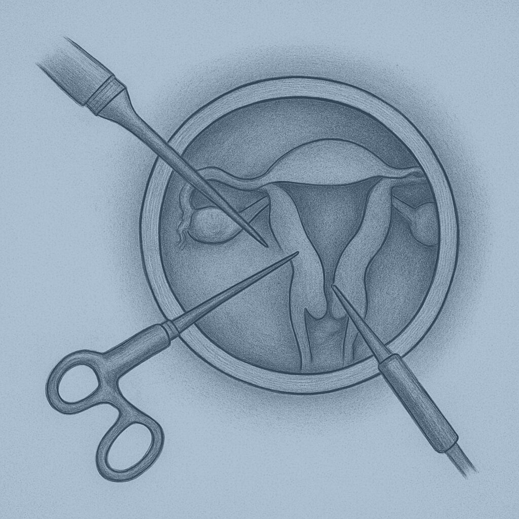 1Laparoscopy procedure for fertility diagnostics and treatment at Genesis Athens.