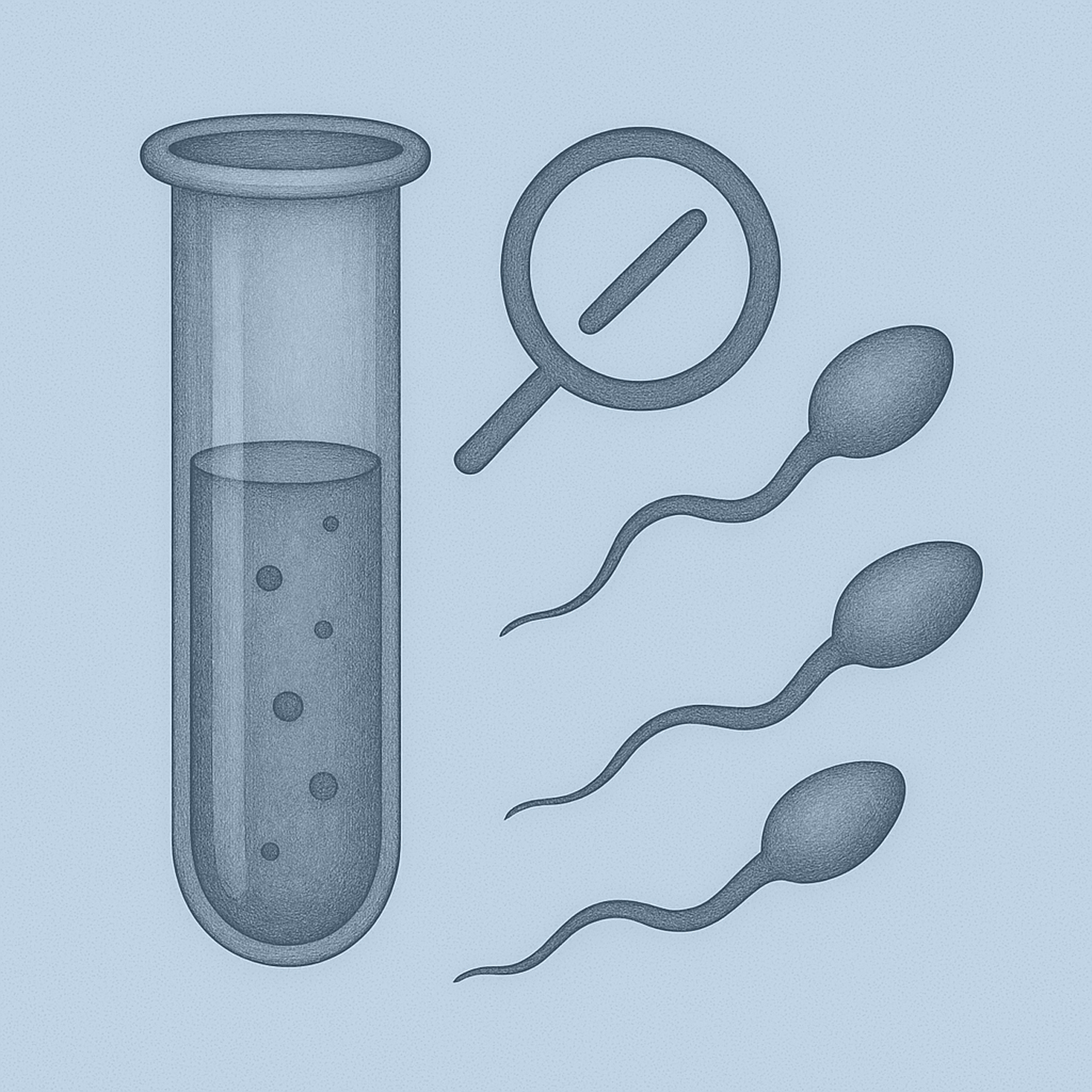 Semen analysis and advanced sperm testing at Genesis Athens fertility laboratory.